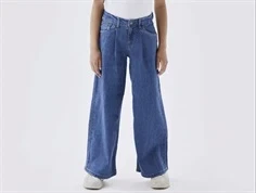 Name It medium blue denim wide jeans